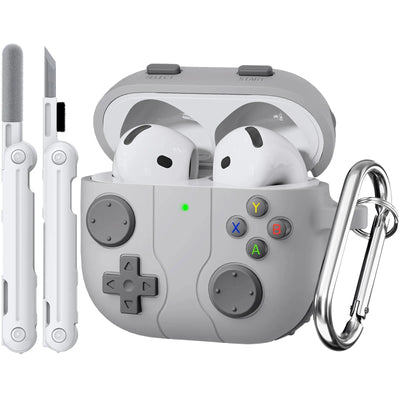 PureGuardCases Classic Game Silicone Case for AirPods 4