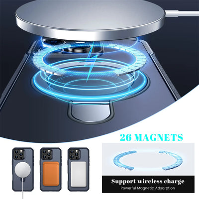 MagSafe Ring Stand Bumper Case for iPhone 11-18 & Air - Product View 4