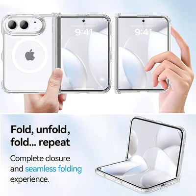Clear MagSafe Hinge Protection Case for iPhone Duo - Product View 3