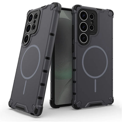 PureGuardCases Magnetic Armor Case for Samsung Galaxy