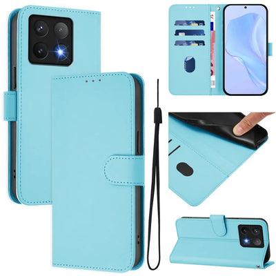 PureGuardCases Magnetic Leather Wallet Case for Google Pixel