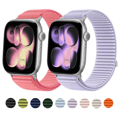 PureGuardCases Sport Loop Nylon Band for Apple Watch