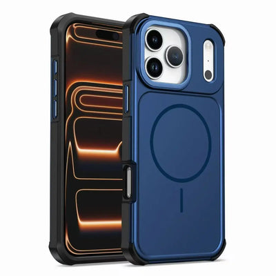 PureGuardCases Heavy Duty Rugged iPhone Case – MagSafe Shockproof Matte Cover