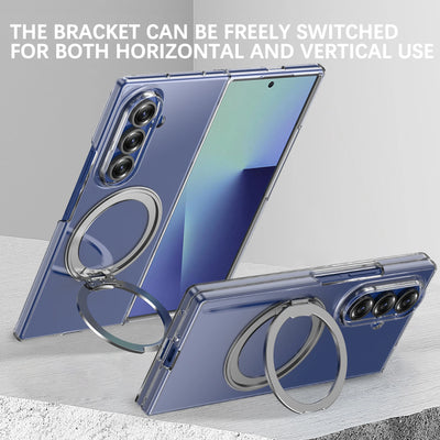 PureGuardCases Clear Magnetic Case for Samsung Galaxy Z Fold