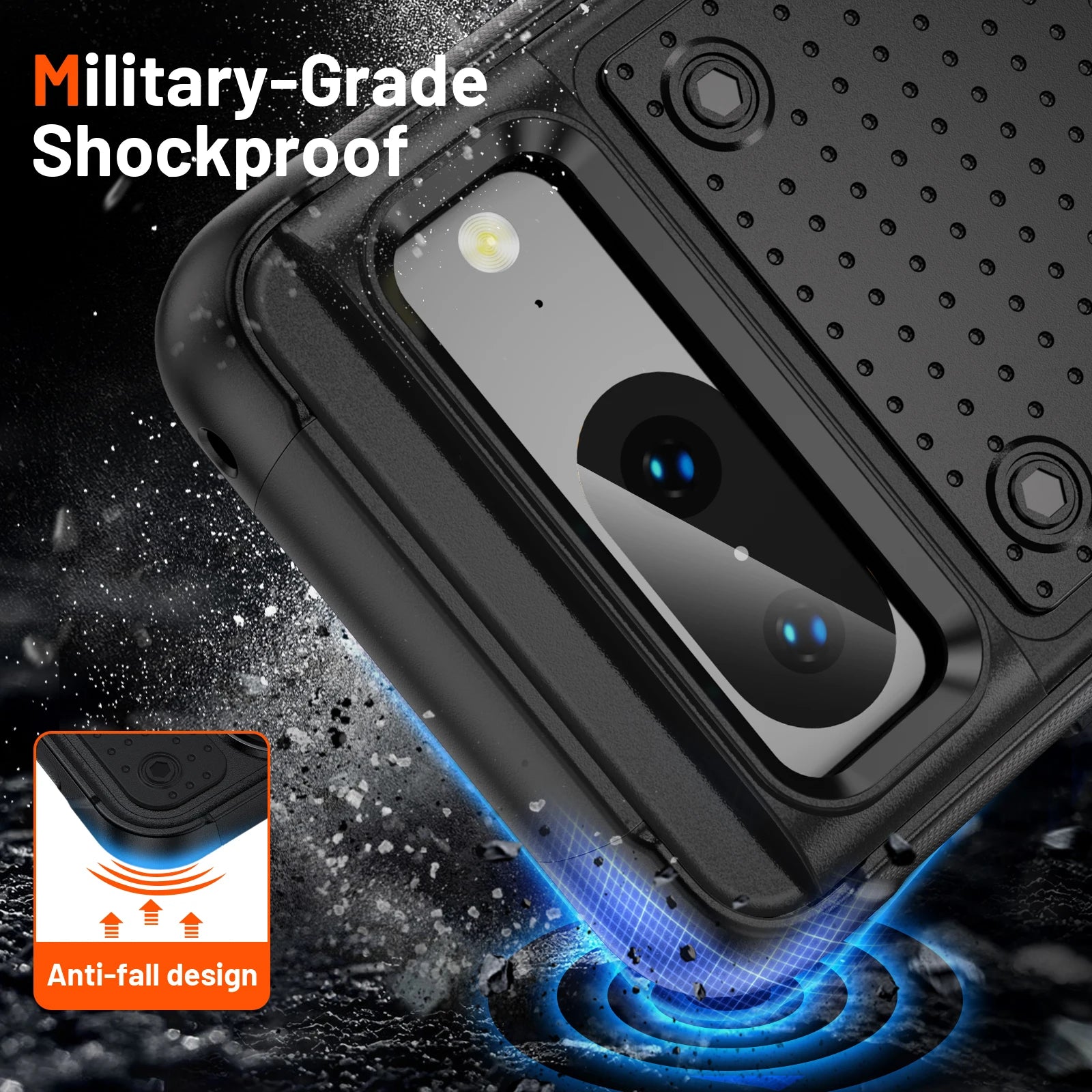 PureGuardCases Military Armor Defender Case for Google Pixel