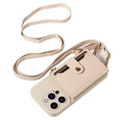 PureGuardCases Faux Leather Crossbody Wallet iPhone Case – Mirror Card Holder Cover