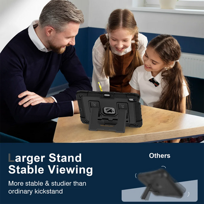 PureGuardCases 360° Rotating Shockproof iPad Case
