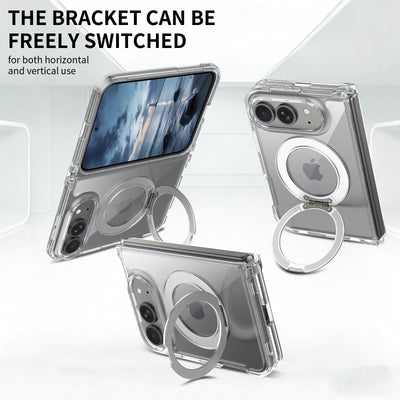 Clear 360 Ring Case iPhone Duo, bezel view