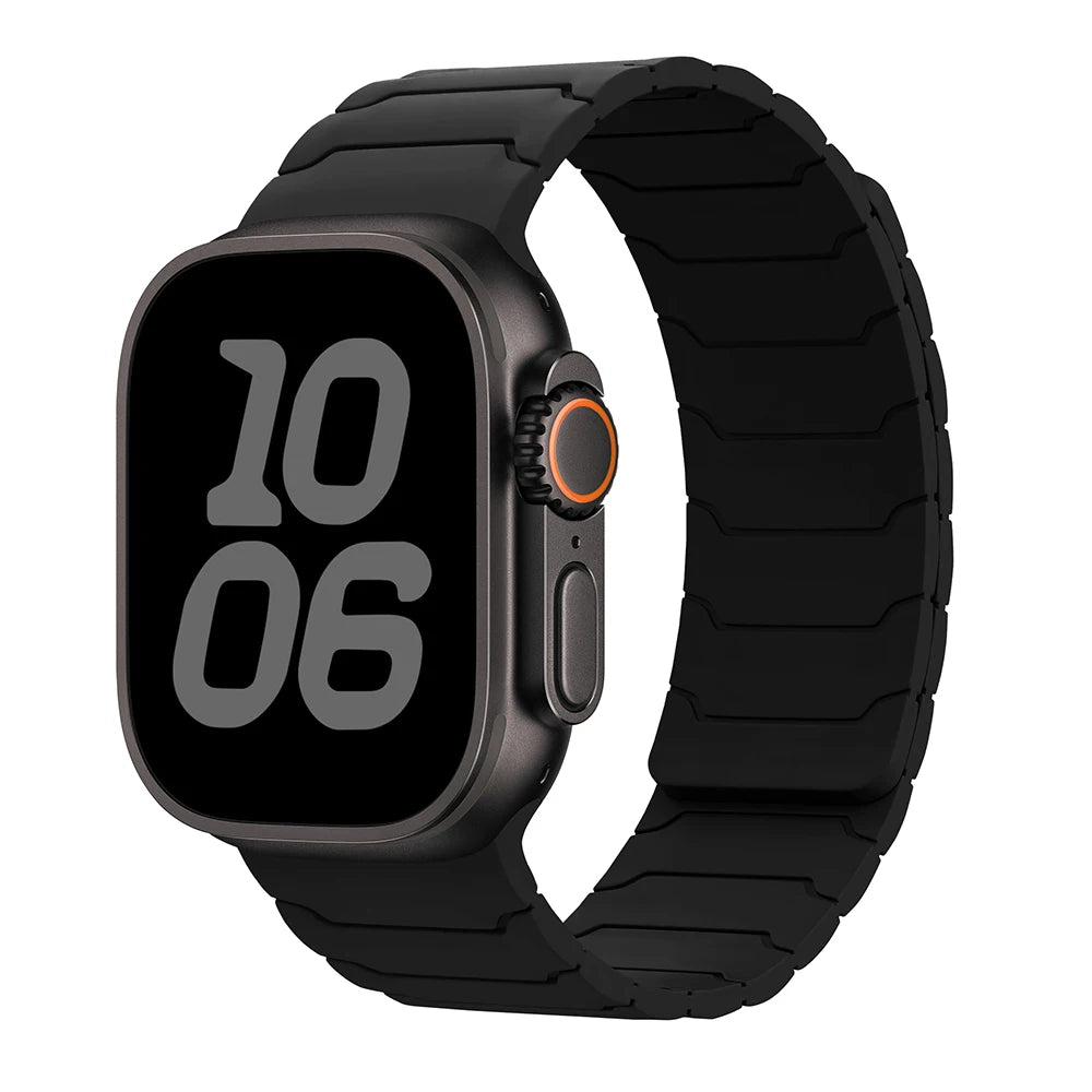 PureGuardCases Magnetic Silicone Band for Apple Watch