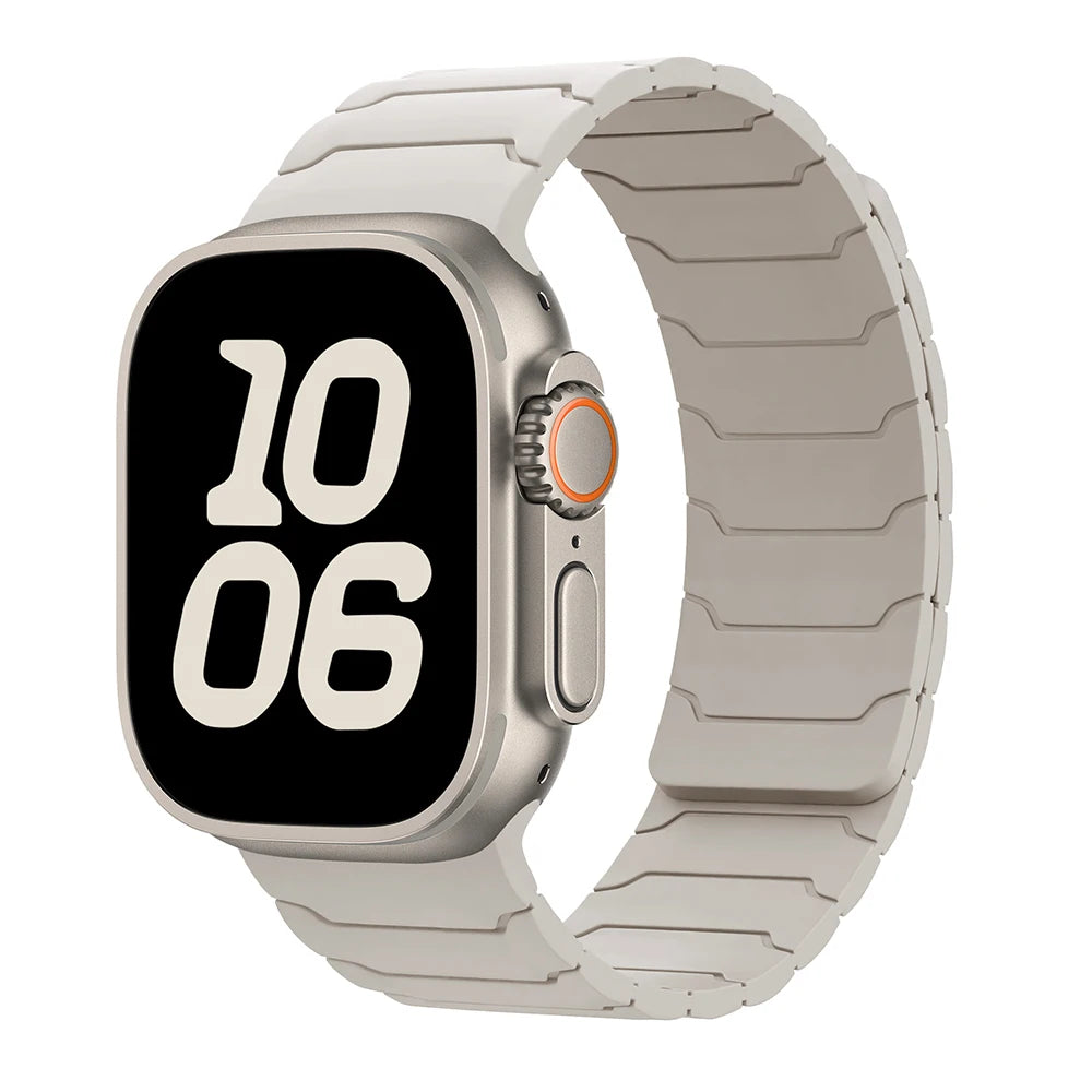 PureGuardCases Magnetic Silicone Band for Apple Watch