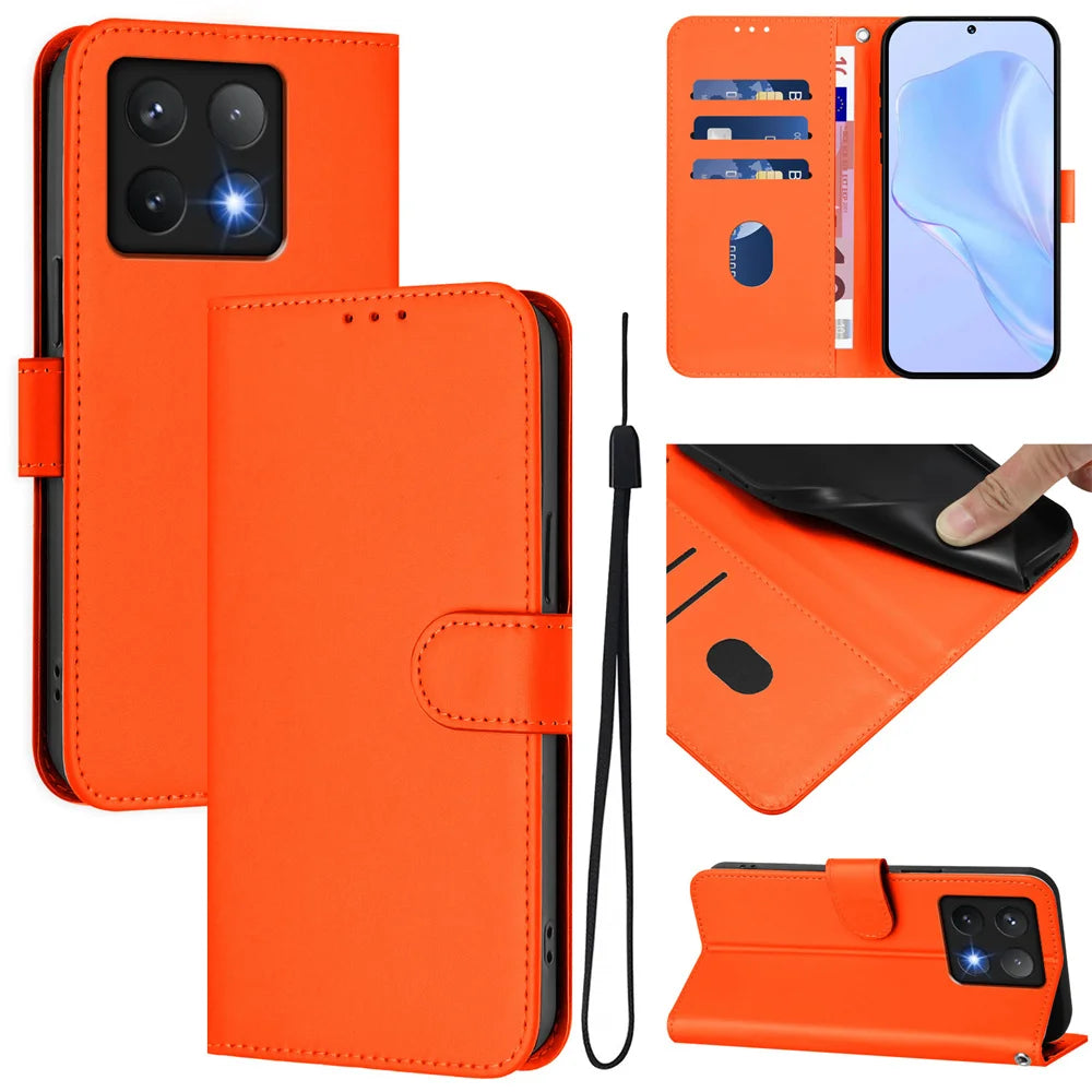 PureGuardCases Magnetic Leather Wallet Case for Google Pixel