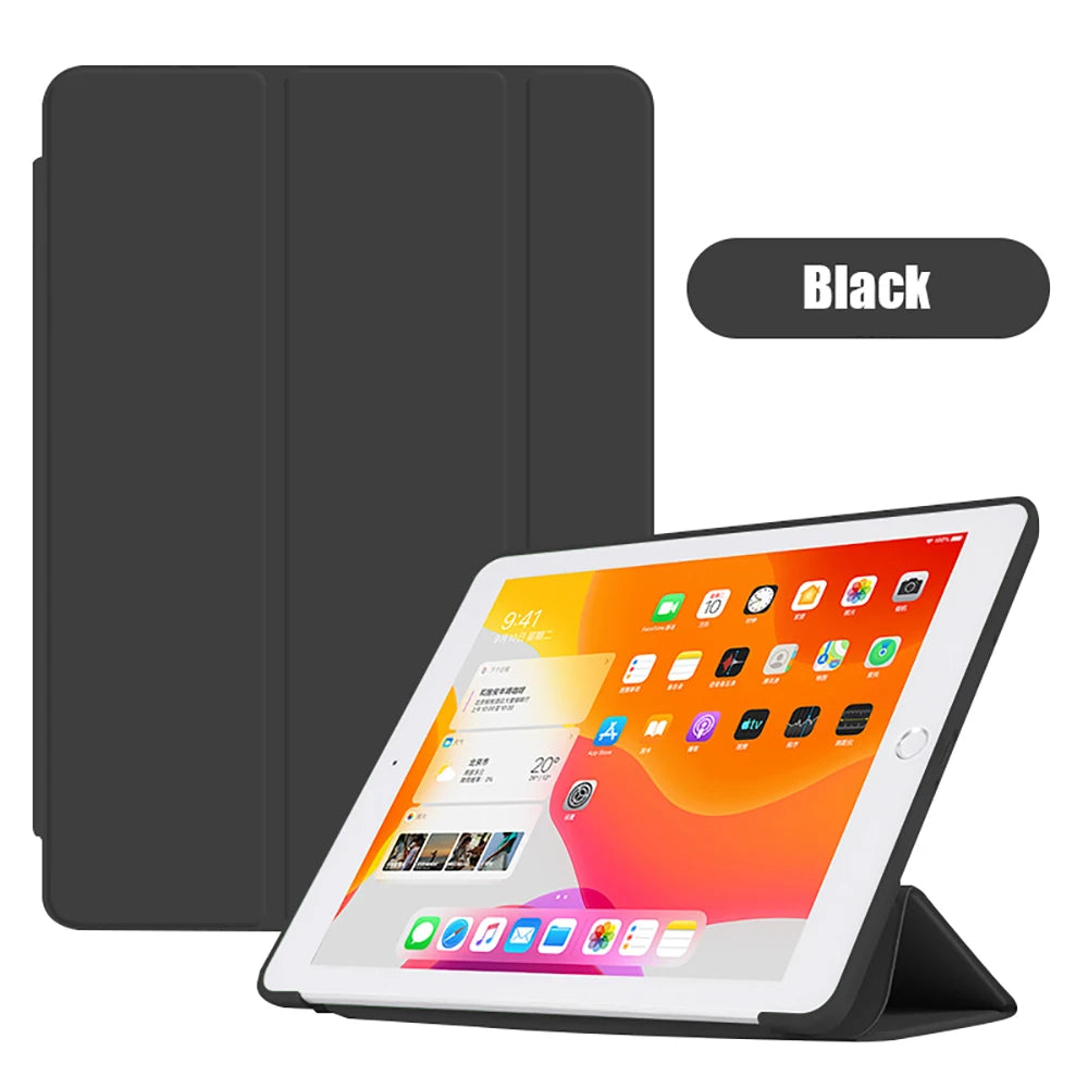 PureGuardCases Magnetic Smart Folio Case for iPad