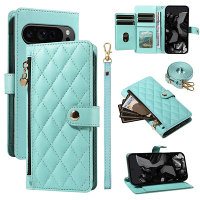 PureGuardCases Crossbody Leather Wallet Case for Google Pixel