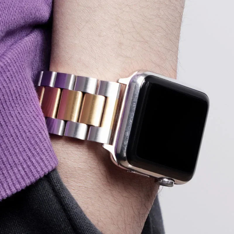 PureGuardCases Premium Stainless Steel Band for Apple Watch