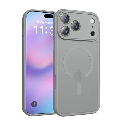PureGuardCases Matte Translucent iPhone Case – MagSafe Shockproof Cover