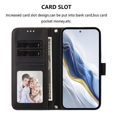Lanyard Flip Wallet Case iPhone 11-18, bezel view