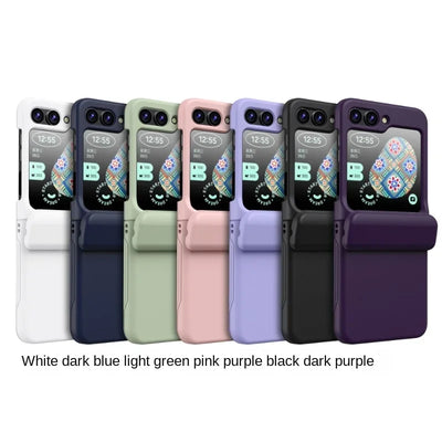 Card Holder Hinge Case for Samsung Galaxy Z Flip 8, 7 & 7 FE - image 4