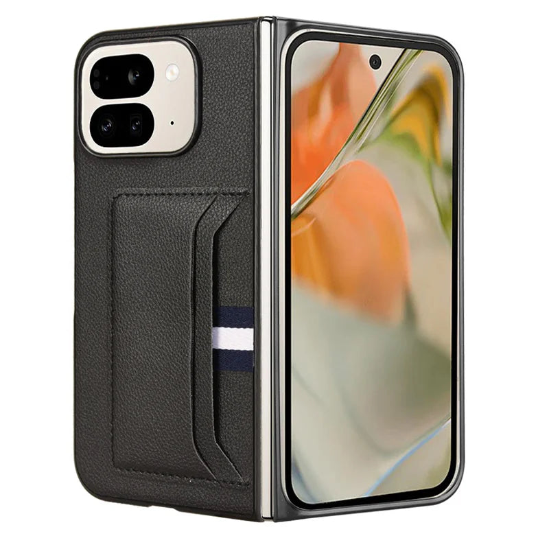 PureGuardCases Leather Card Holder Case for Google Pixel Fold