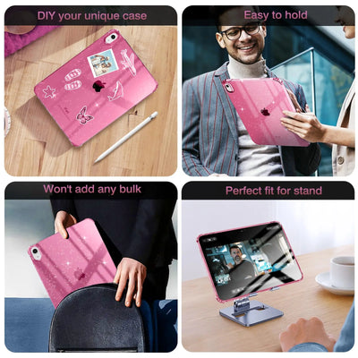 PureGuardCases Glitter Silicone Case for iPad