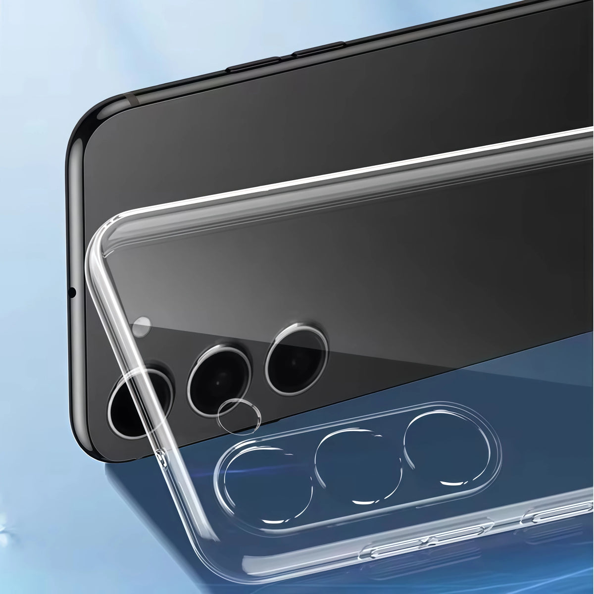 Ultra-Thin Crystal Clear Soft TPU Case for Samsung Galaxy A42 5G, A32, A52, A72, A22 & A12 - image 4