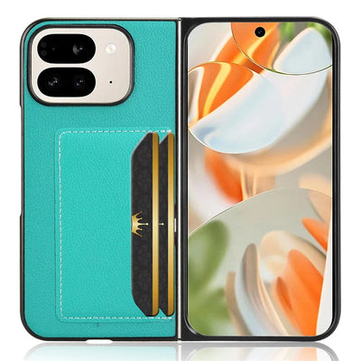 PureGuardCases Leather Card Holder Case for Google Pixel Fold