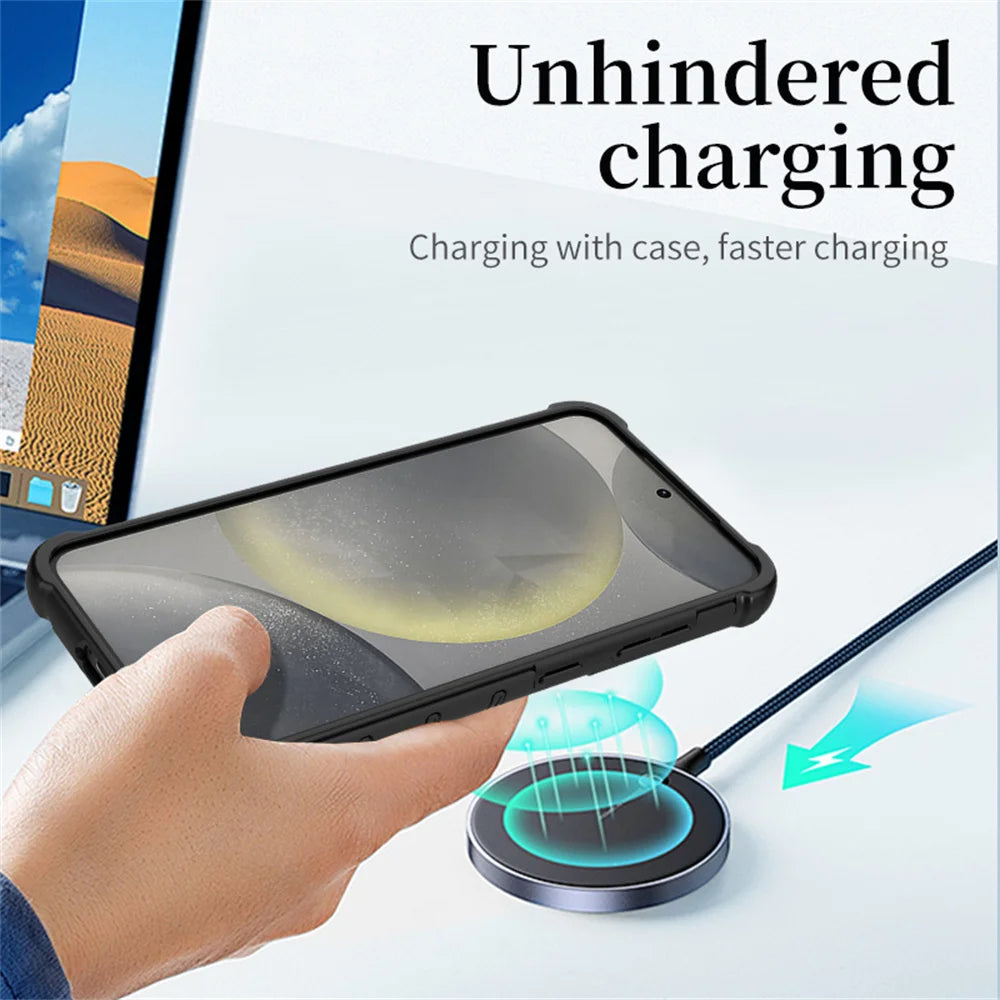 PureGuardCases Magnetic Armor Case for Samsung Galaxy