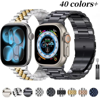 PureGuardCases Luxury Stainless Steel Band for Apple Watch