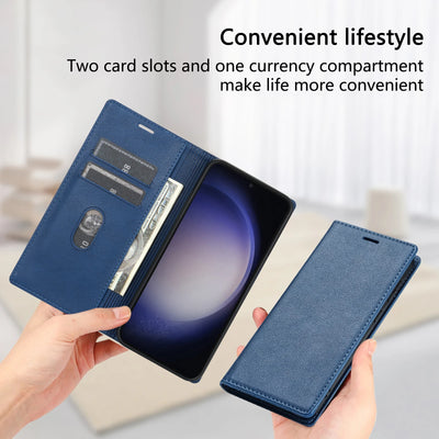 PureGuardCases Ultra Slim Leather Wallet Case for Google Pixel