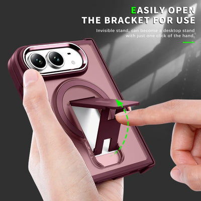 Matte Hinge Stand Case iPhone Duo, stand view