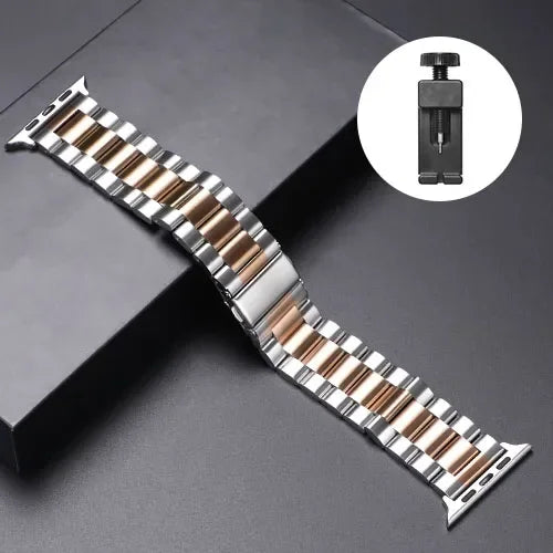 PureGuardCases Premium Stainless Steel Band for Apple Watch