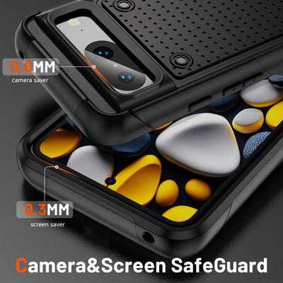 PureGuardCases Military Armor Defender Case for Google Pixel