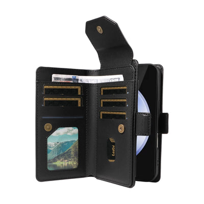 PureGuardCases Leather Wallet Flip Case for Google Pixel