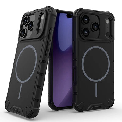 PureGuardCases Airbag Anti-Fall iPhone Case – MagSafe Shockproof Matte Cover