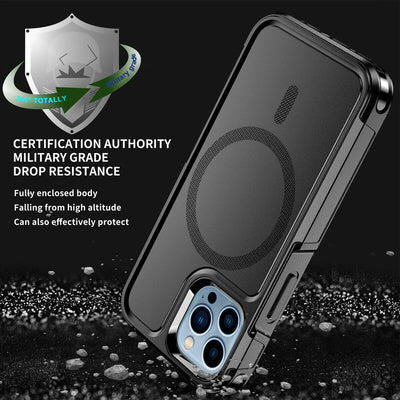 PureGuardCases Military Grade Tough iPhone Case – MagSafe Shockproof Protective Cover