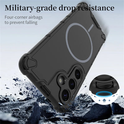 PureGuardCases Magnetic Armor Case for Samsung Galaxy