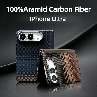 Aramid Fiber Slim MagSafe Case for iPhone Duo - Product View 2