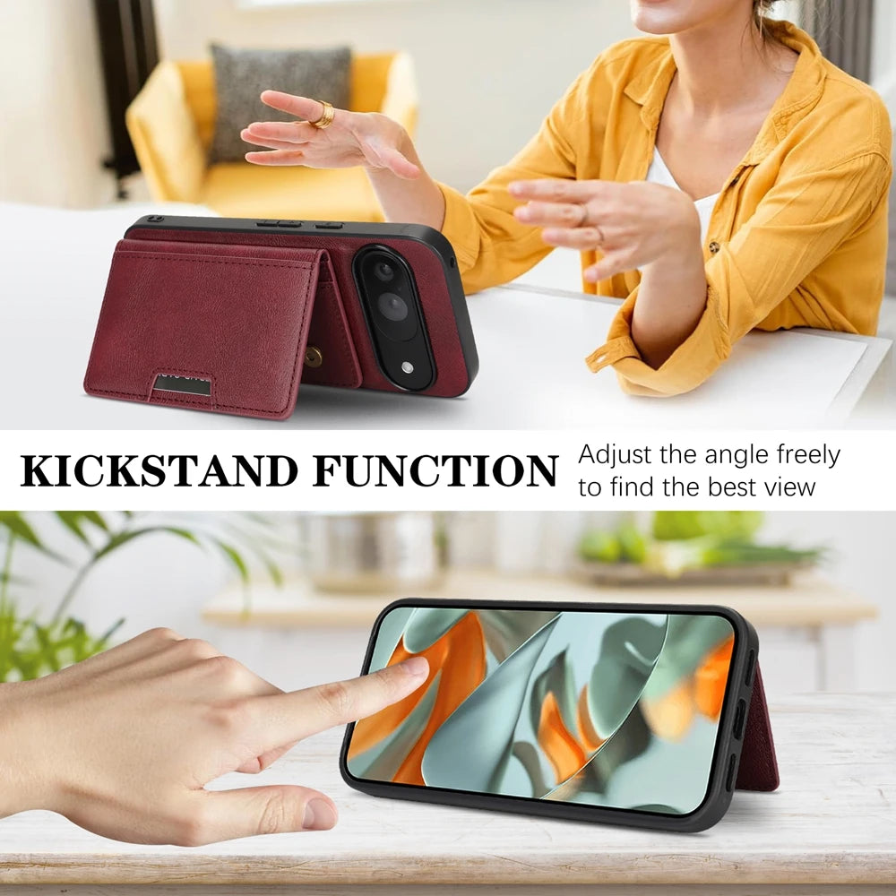 2-in-1 Magnetic Wallet Pixel 11, MagSafe ring