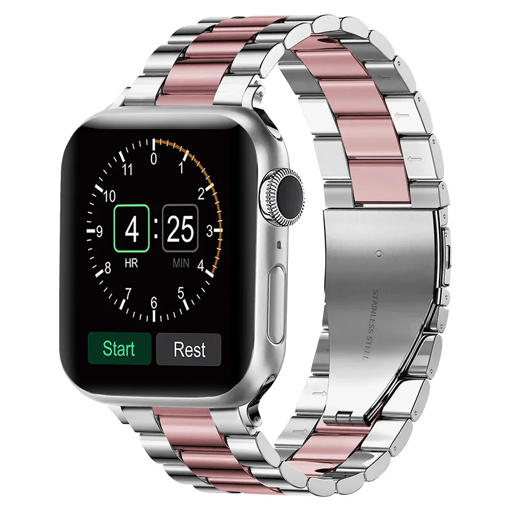 PureGuardCases Luxury Stainless Steel Band for Apple Watch