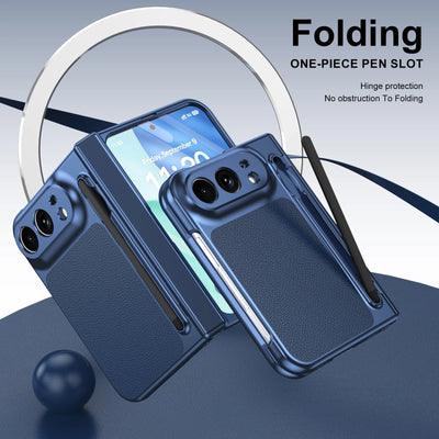 Leather Case with Pen Slot & Stylus for iPhone Duo - Product View 3