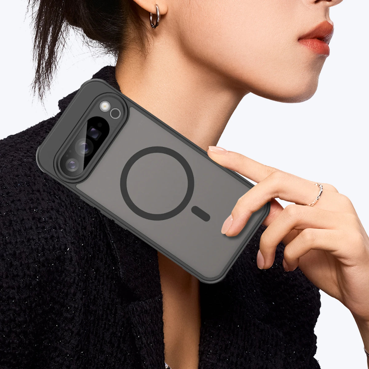 Matte Clear Magnetic Case for Google Pixel 11, 10 & 9 - Product View 6