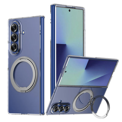 PureGuardCases Clear Magnetic Case for Samsung Galaxy Z Fold