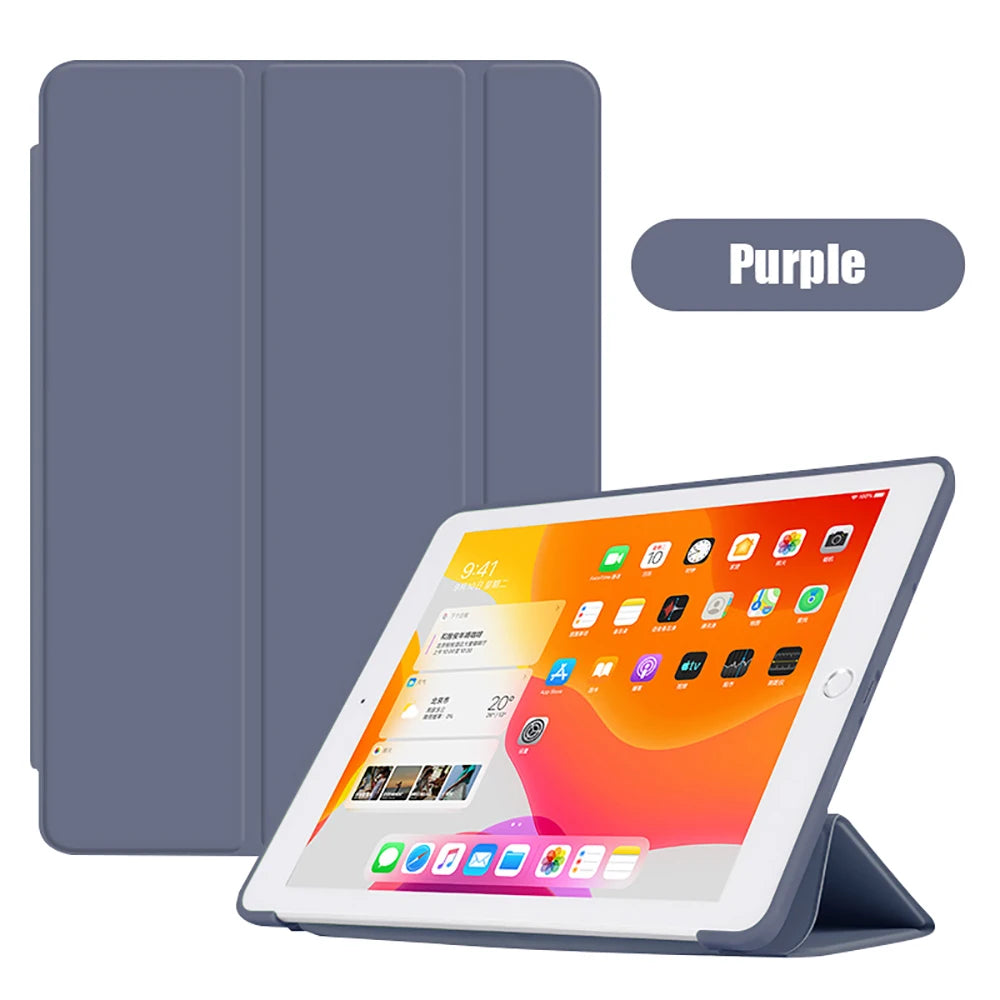 PureGuardCases Magnetic Smart Folio Case for iPad