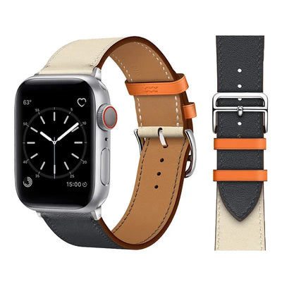 PureGuardCases Business Leather Band for Apple Watch
