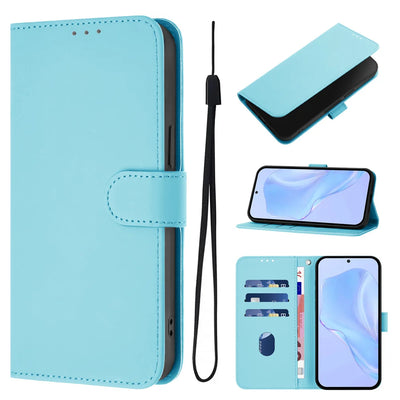 Wristlet Wallet Case Galaxy S23-S26, Sky Blue