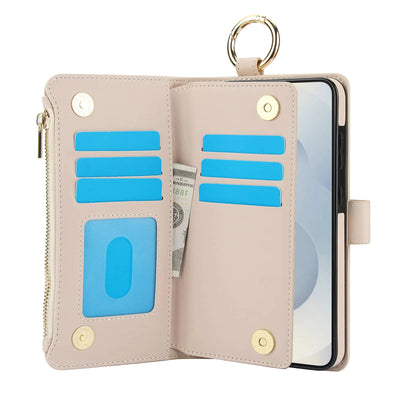 RFID Zipper Case Galaxy S26, White