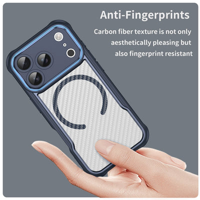 PureGuardCases Carbon Fiber Armor iPhone Case – MagSafe Shockproof Cover