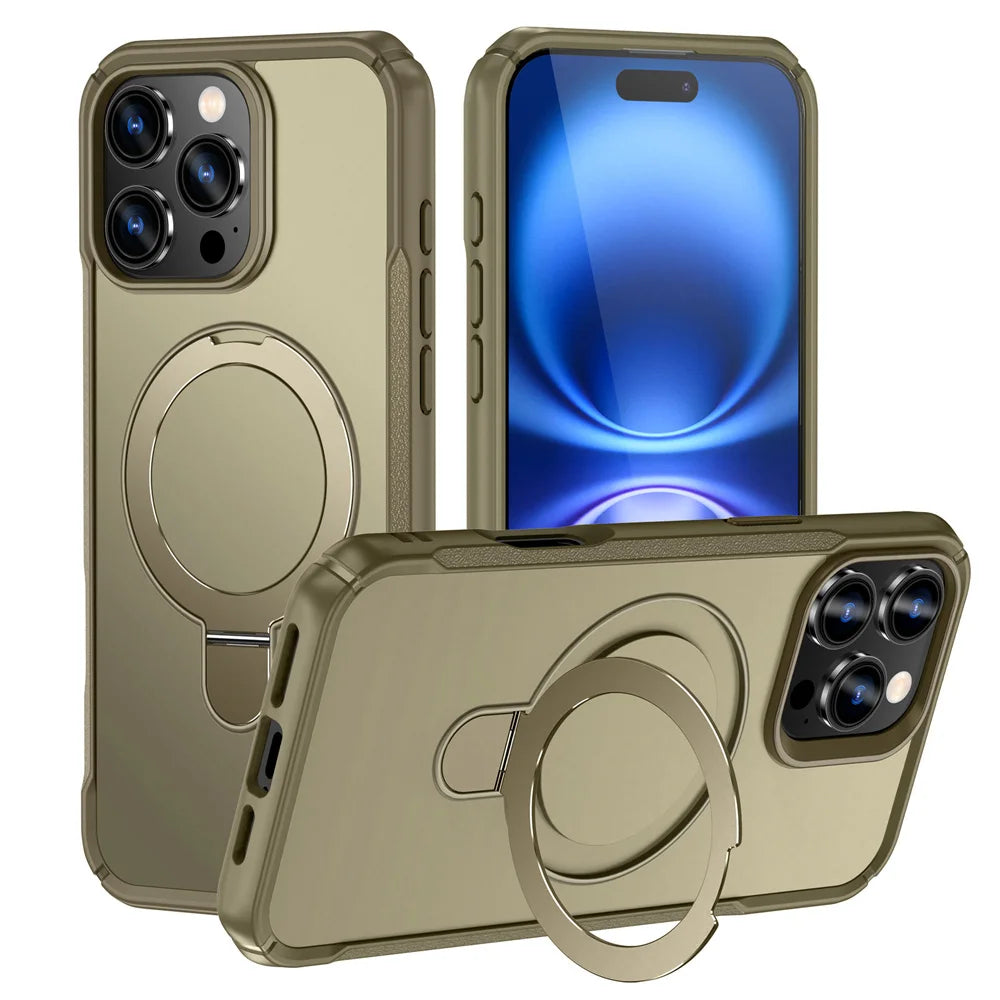 MagSafe Ring Stand Bumper Case for iPhone 11-18 & Air - Product View 7