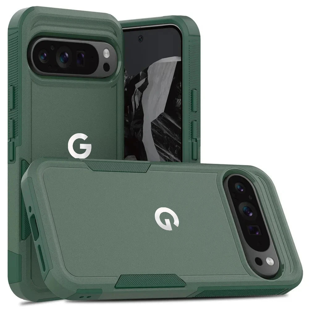 Heavy Duty Dual-Layer Armor Case for Google Pixel 10-7 & 6A - Product View 7