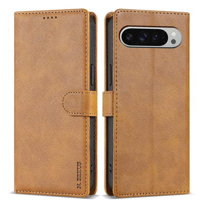 PureGuardCases Leather Wallet Case for Google Pixel