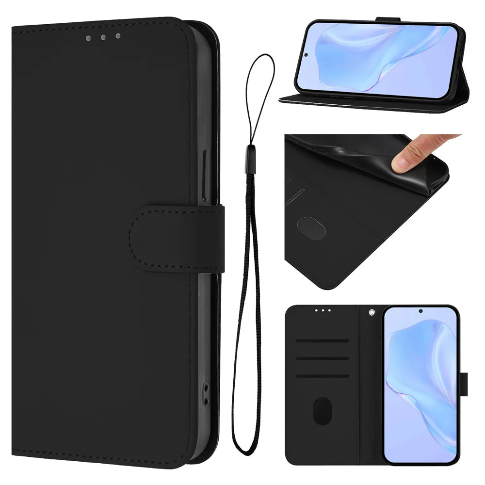 Wristlet Wallet Case Galaxy S23-S26, Black